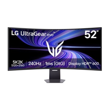 LG UltraGear evo G9 52G930B-B - 240Hz | 5K2K | VA Curved | 51.6'' | USB-C PD90W | HDR600