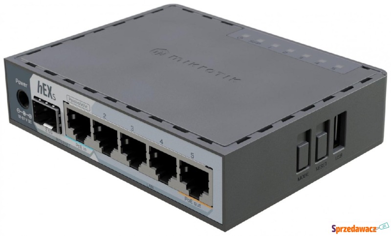 MikroTik hEX S E60iUGS - Routery - Gdańsk