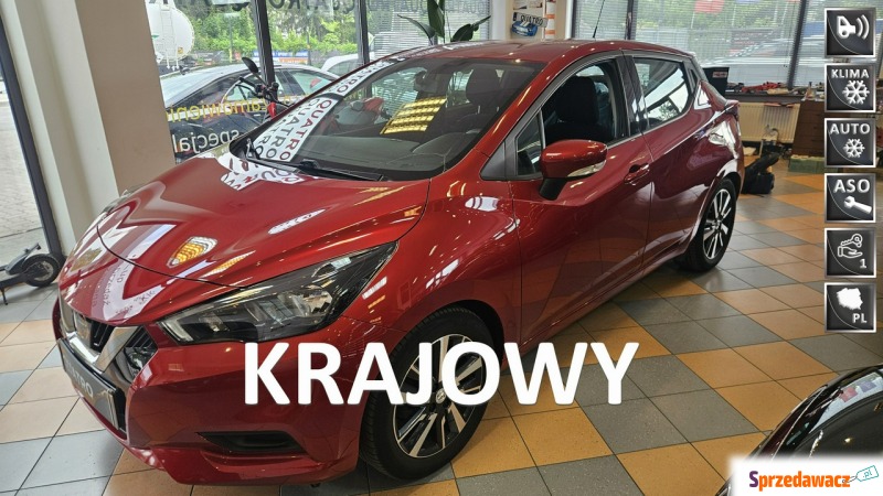 Nissan Micra  Hatchback 2021,  1.0 benzyna - Na sprzedaż za 42 900 zł - Warszawa