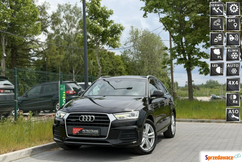 Audi Q3  SUV 2015,  2.0 diesel, automat - Na sprzedaż za 62 900 zł - Mrągowo