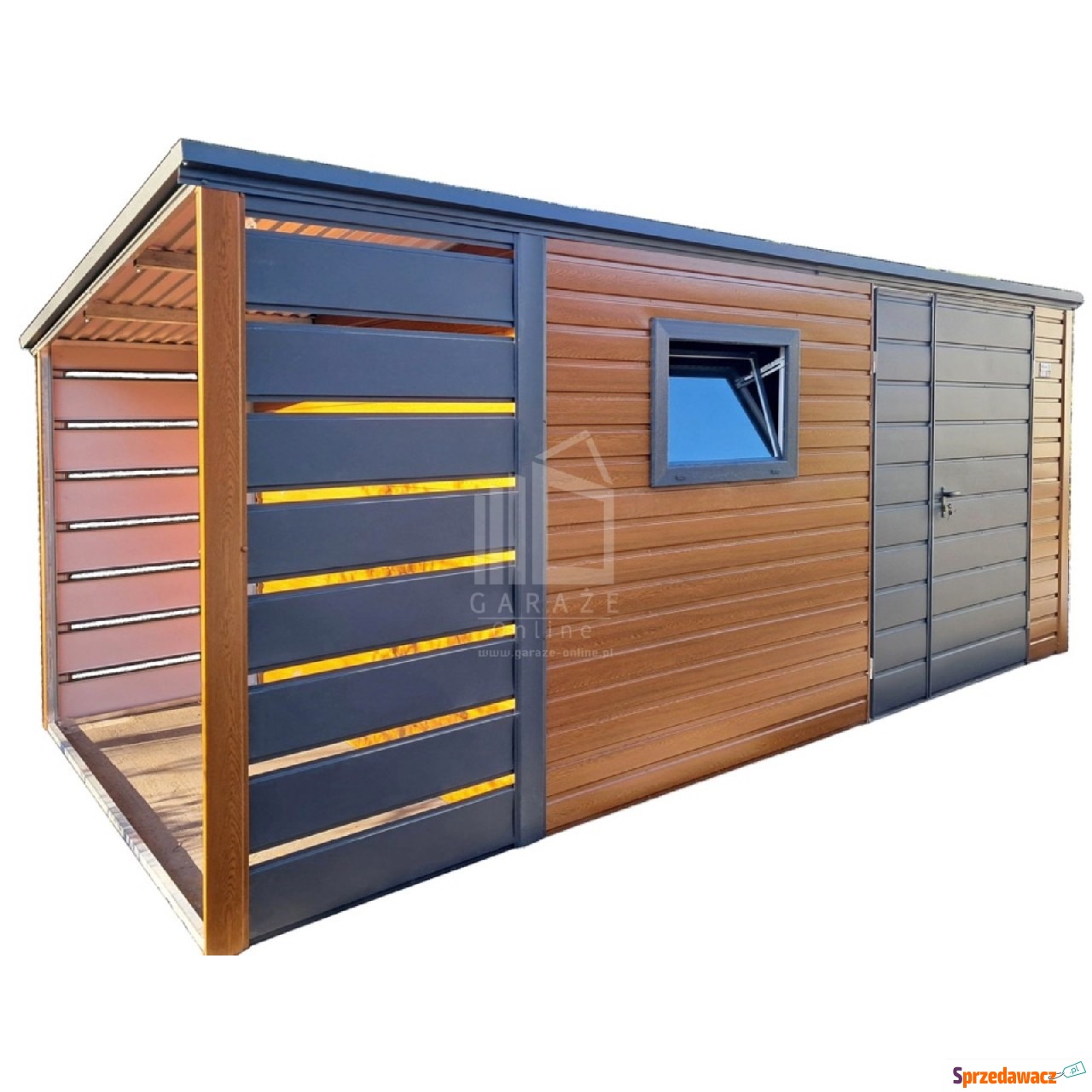 Schowek domek ogrodowy 4x2,5m +...