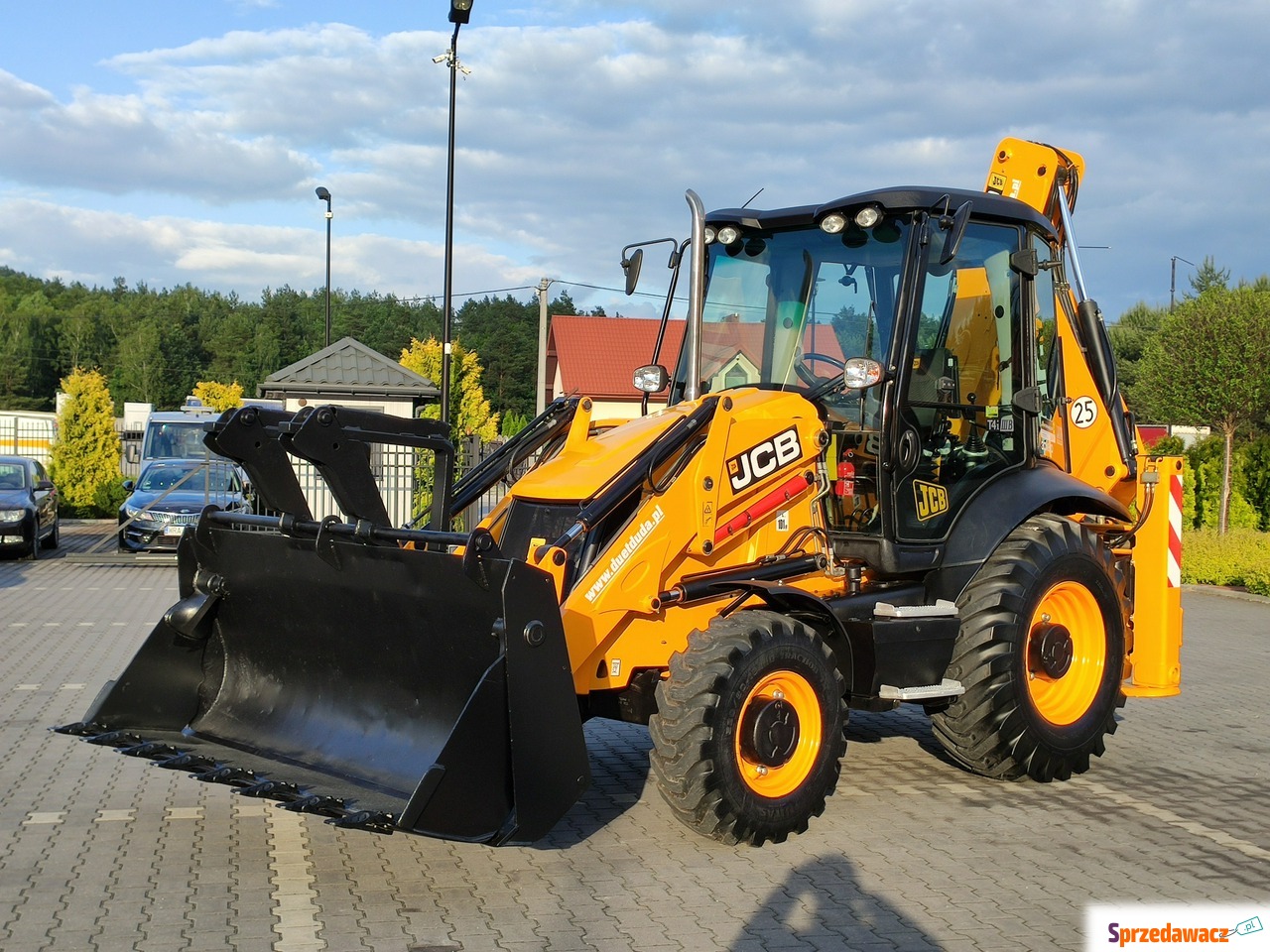 JCB 3CX - Szybkozłącze Tył Zad...