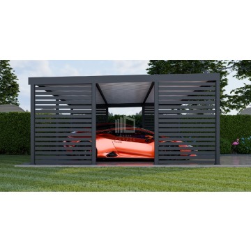 CarPort PREMIUM - wiata samochodowa 7x5 - antracyt... - Garaże i wiaty - Dobre Miasto - zdjęcie 3