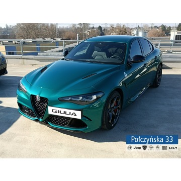 Alfa Romeo Giulia - Quadrifoglio 2.9 V6 Bi-Turbo 520KM AT8 |Montreal Green |Techno| 2025