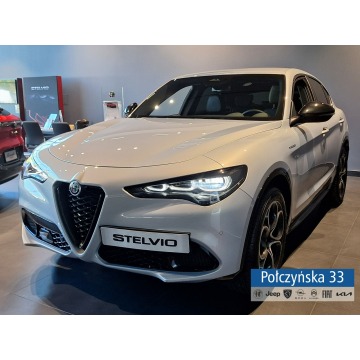 Alfa Romeo Stelvio - Veloce Q4 AT 2.0 280 KM|Moonlight Grey| Skóra|Premium Theatre Sound
