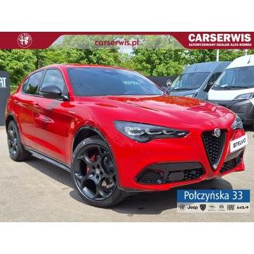 Alfa Romeo Stelvio - Veloce Q4 AT 2.0 280 KM| Alfa Red| Skóra|Premium Theatre Sound