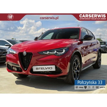 Alfa Romeo Stelvio - Veloce Q4 AT 2.0 280 KM| Alfa Red| Skóra|Premium Theatre Sound