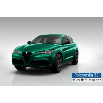 Alfa Romeo Stelvio - Veloce Q4 AT 2.0 280 KM| Zielony|Premium Theatre Sound i Techno