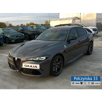 Alfa Romeo Giulia - Quadrifoglio 2.9 V6 Bi-Turbo 520KM AT8 |Vesuvio Grey | 2025