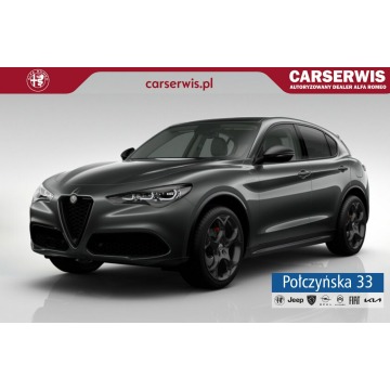 Alfa Romeo Stelvio - Veloce Q4 AT 2.0 280 KM| Szary|Premium Theatre Sound i Techno