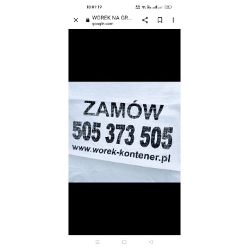 Wywóz gruzu Podolski Bytom Katowice Tychy Zabrze Gliwice Big Bag 1m3 Poldi