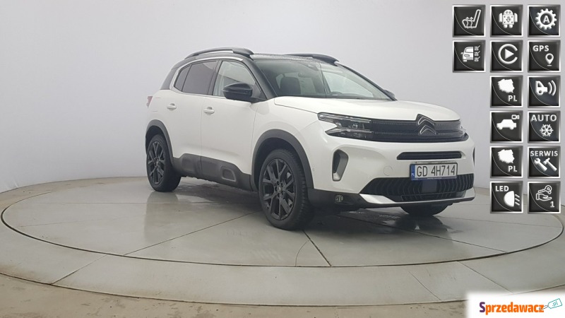 Citroen C5 Aircross  SUV 2022,  1.2 benzyna, automat - Na sprzedaż za 79 850 zł - Warszawa