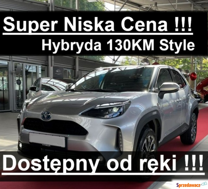 Toyota Yaris Cross  SUV 2025,  1.5 hybryda, automat - Na sprzedaż za 112 950 zł - Szczecinek