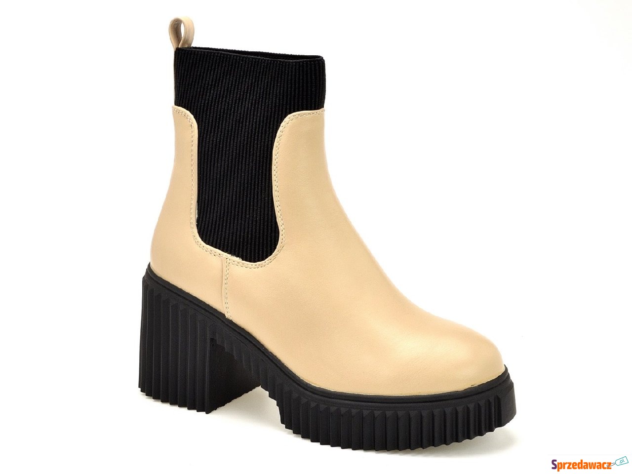 Botki  Vinceza 37104 beż