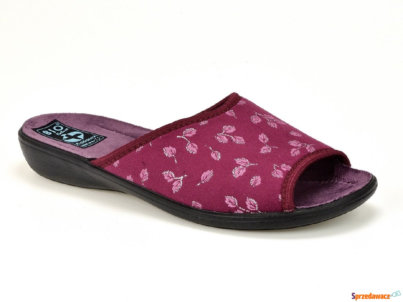 Pantofle  Adanex 28269 bordowe