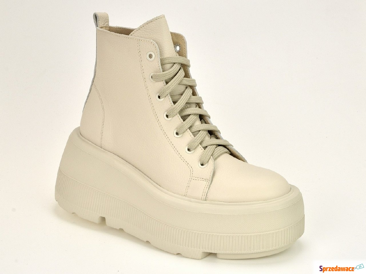 Beżowe Sneakersy  Kampa  N1003...