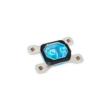 Aqua Computer cuplex kryos NEXT RGBpx AM4/AM5 - Acryl + 925 Silber, schwarz