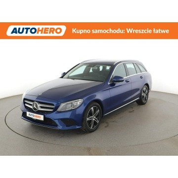 Mercedes C 200 - led, automat, avantgarde, fv23, kamera, skóra, grzane fotele, navi