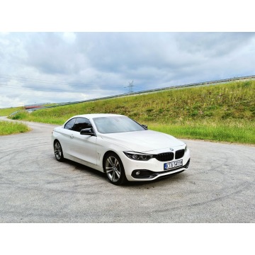 BMW Seria 4  Kabriolet 2017,  2.0 benzyna, automat - Na sprzedaż za 82 200 zł - Tarnów - zdjęcie 3