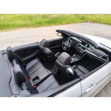 BMW Seria 4  Kabriolet 2017,  2.0 benzyna, automat - Na sprzedaż za 82 200 zł - Tarnów - zdjęcie 4