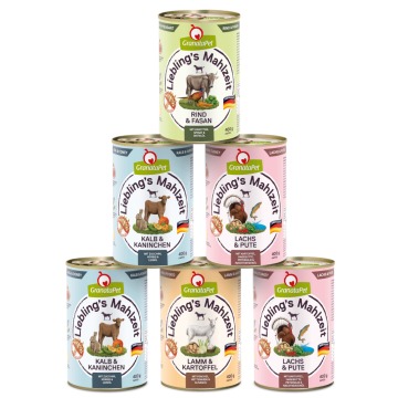 Mieszany pakiet GranataPet Liebling's Mahlzeit - 12 x 400 g