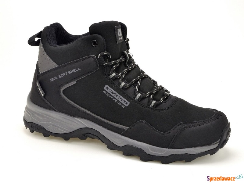 Buty trekkingowe  DK 1029 czarny szary - Buty górskie, trekkingowe - Bielsko-Biała