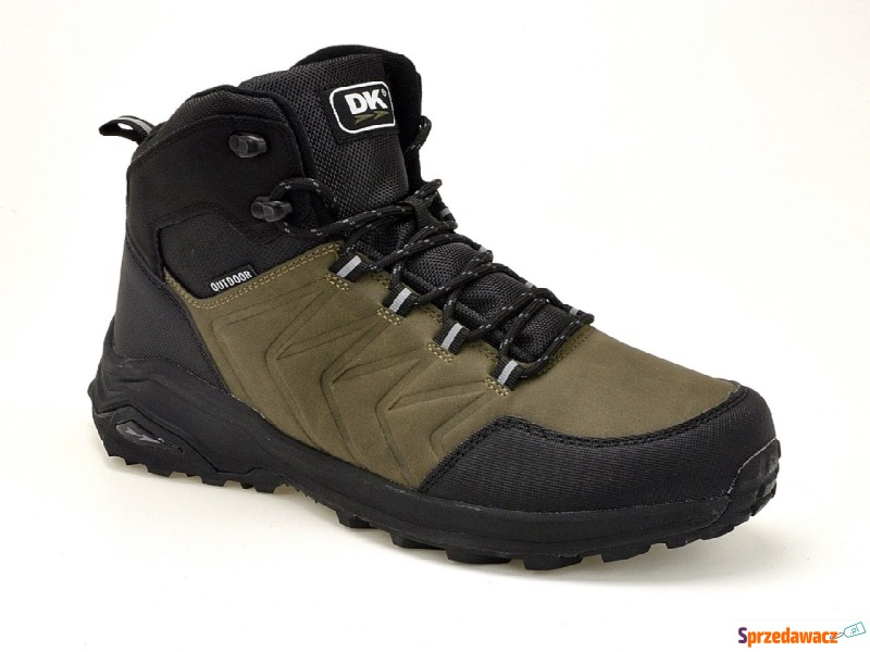 Buty trekkingowe  DK VB17115 khaki czarne - Buty górskie, trekkingowe - Ruda Śląska