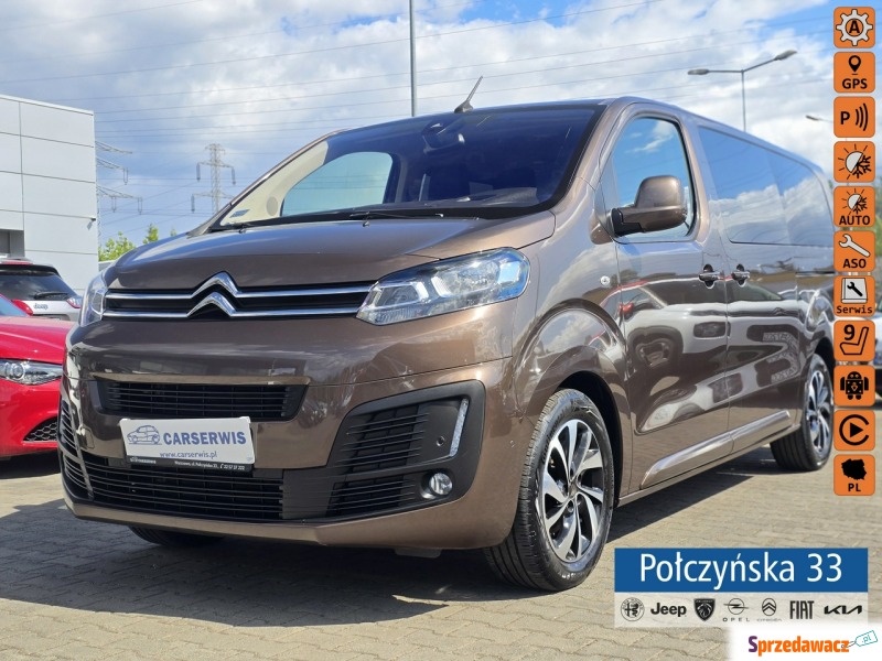 Citroen SpaceTourer  Minivan/Van 2018,  2.0 diesel, automat - Na sprzedaż za 89 800 zł - Warszawa