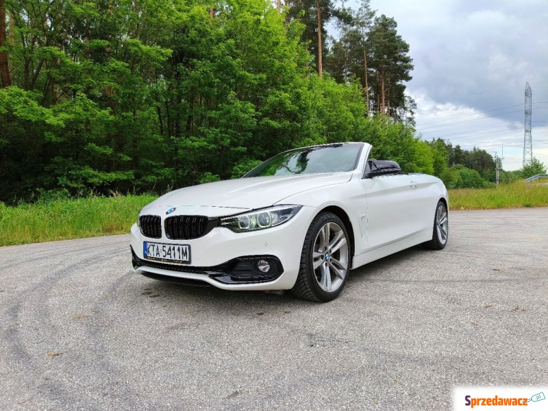BMW Seria 4  Kabriolet 2017,  2.0 benzyna, automat - Na sprzedaż za 82 200 zł - Tarnów