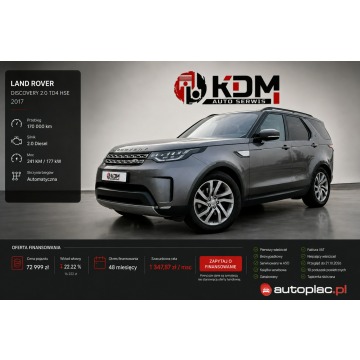 Land Rover Discovery 2.0d 241KM Salon PL_ I wł_ Hak_Bezwypadkowy! ASO!
