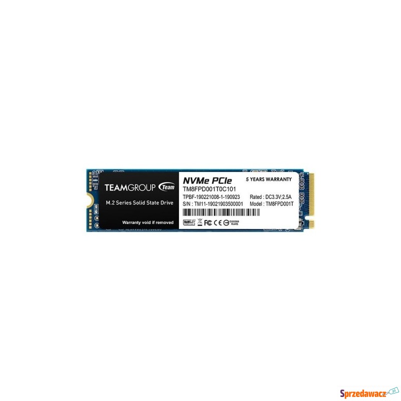 Team Group MP33 Pro NVMe SSD, PCIe...