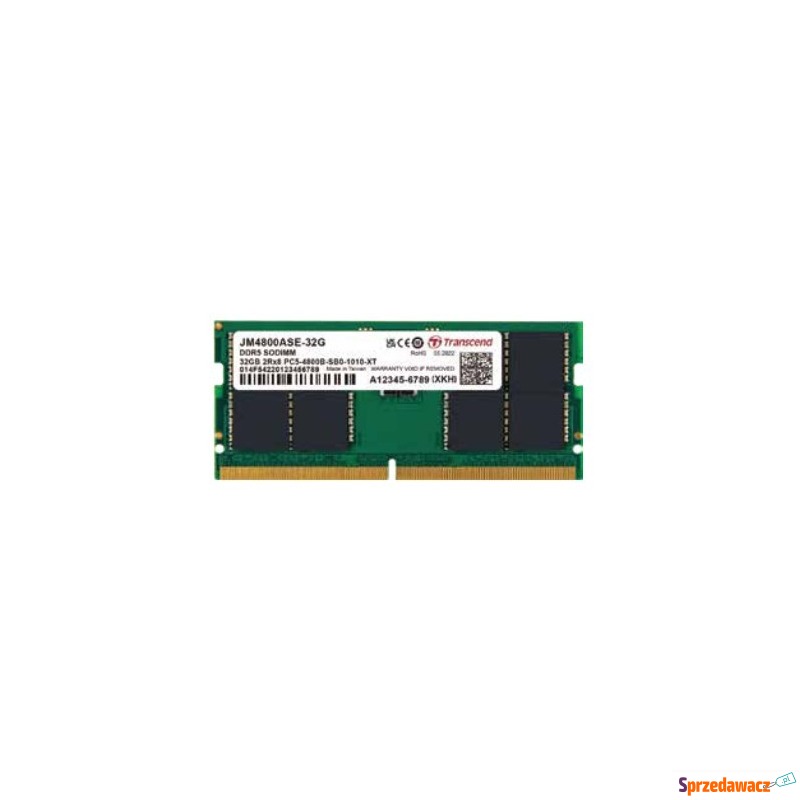 Pamięć SO DDR5 16 GB 4800 CL40...