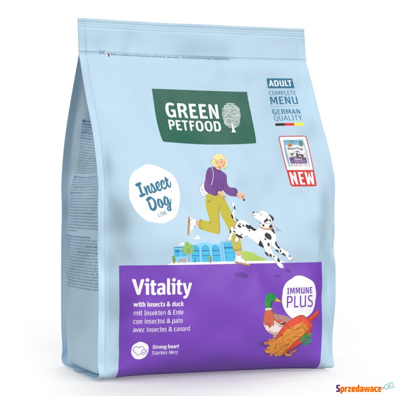 Green Petfood Vitality z owadami...