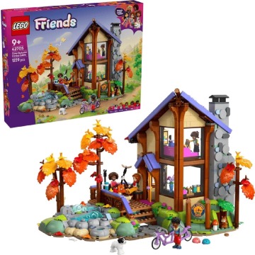 Klocki konstrukcyjne LEGO Friends 42705 Jesienna leśna chatka