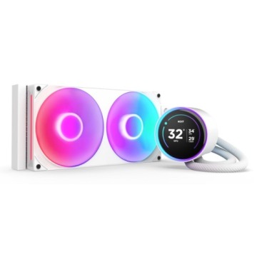 Chłodzenie cieczą NZXT Kraken Elite 280 RGB White (2024) (RL-KR28E-W2)