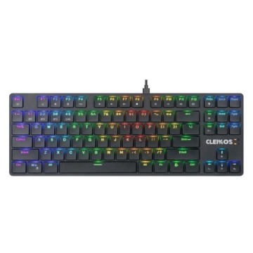 Klawiatura bezprzewodowa Defender CLEIKOS GK-135 mechaniczna bluetooth + 2.4 GHz + kabel Gaming RGB 