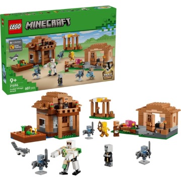Klocki konstrukcyjne LEGO Minecraft 21596 Najazd przywoływaczy na wioskę