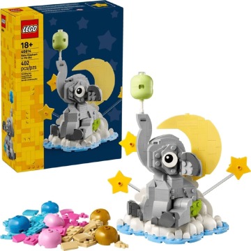Klocki konstrukcyjne LEGO Seasons And Occasions 40814 Słoniątko na niebie