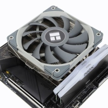 Thermalright AXP120-X67 system chłodzenia komputerów Procesor Radiator 12 cm Czarny, Szary, Metalicz