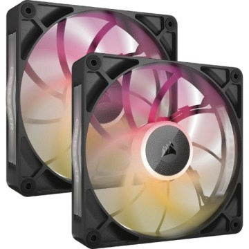 Zestaw startowy CORSAIR iCUE Link RX140 MAX RGB - Wentylator obudowy - 140mm - (zestaw 2 szt.)