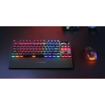 SteelSeries Klawiatura Gaming Apex Pro TKL Gen 3 US Layout Bluetooth Czarna 2.4 GHz / Bluetooth/ Wir