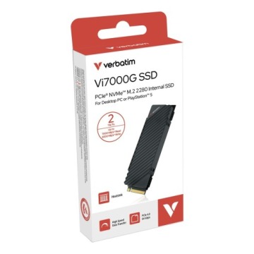 Dysk SSD Verbatim Vi7000G 2 TB M.2 PCI Express 4.0 NVMe
