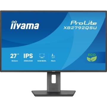 iiyama ProLite XB2792QSU-B1 monitor komputerowy 68,6 cm (27