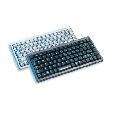 Klawiatura CHERRY TAS G84-4100 Przewodowy CH-Layout jasnoszary
