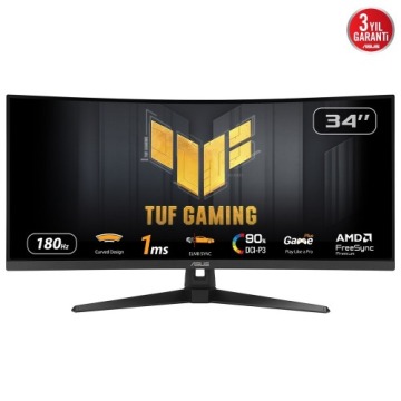 ASUS TUF Gaming VG34VQ3B monitor komputerowy 86,4 cm (34