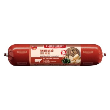 Fleischeslust Classic, 6 x 800 g - Menu wołowe z pasternakiem, orzechami laskowymi i algami morskimi