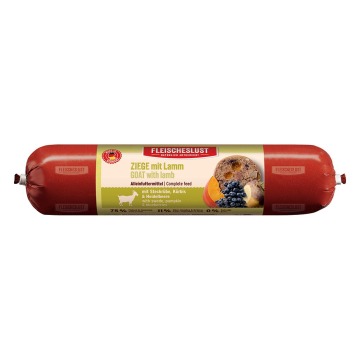 Fleischeslust Classic, 6 x 800 g - Kozina i jagnięcina z brukwią, dynią i jagodami