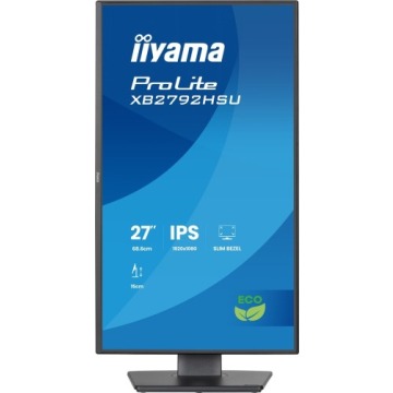 27-calowy panel IPS z 4-stronną wąską ramką Green Choice EyeComfort/EyeSafe 2 - Płaski ekran - 68,6 