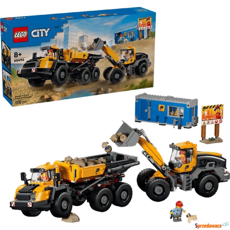 Klocki konstrukcyjne LEGO City Big Vehicles 60494... - Klocki - Śrem