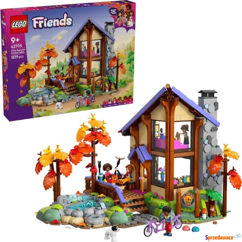 Klocki konstrukcyjne LEGO Friends 42705 Jesienna... - Klocki - Dąbrowa Górnicza
